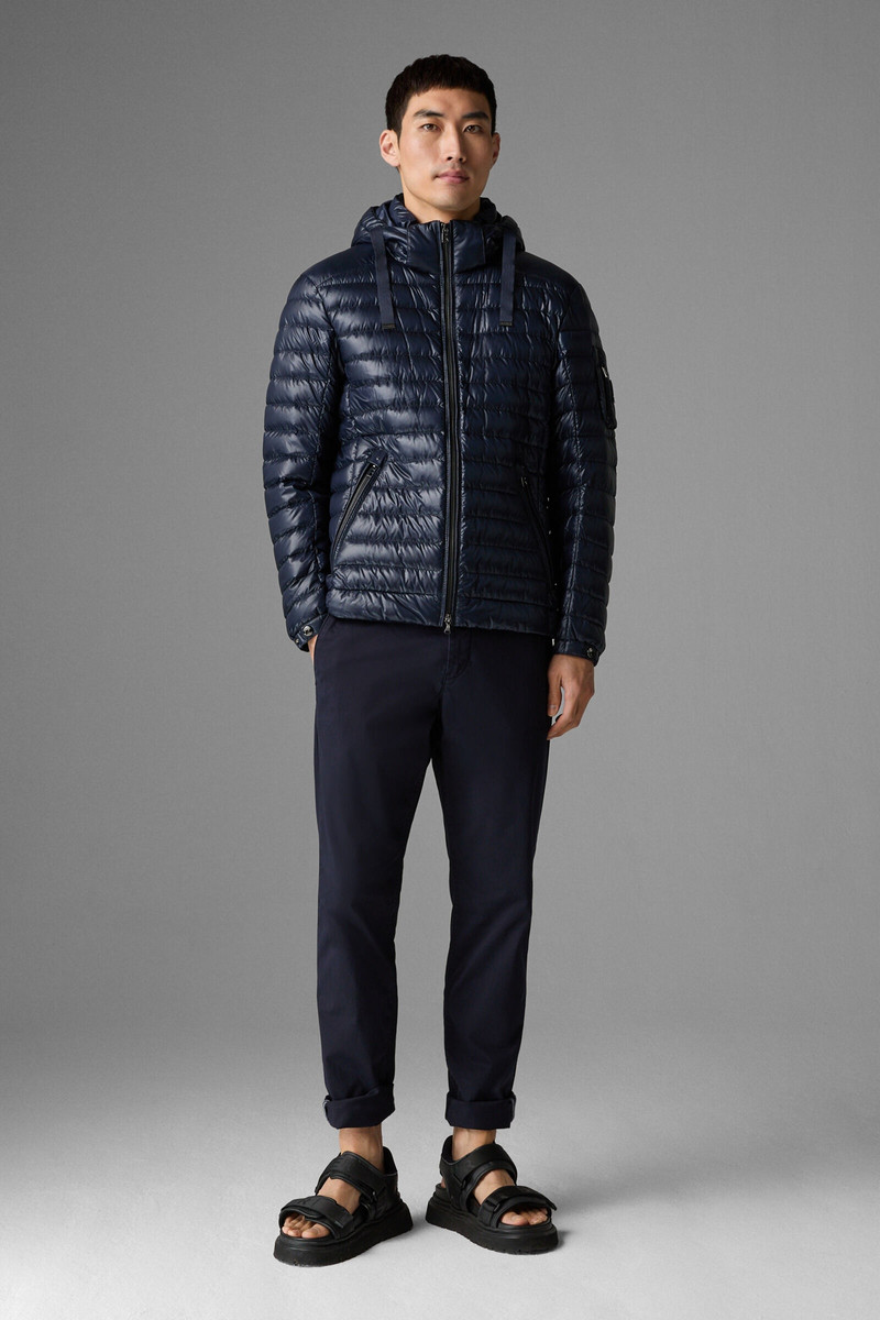 BOGNER Loke lightweight down jacket in Navy blue outlook