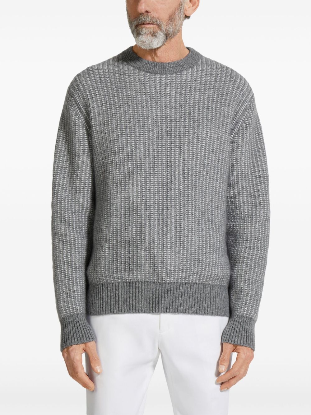 two-tone jumper - 3