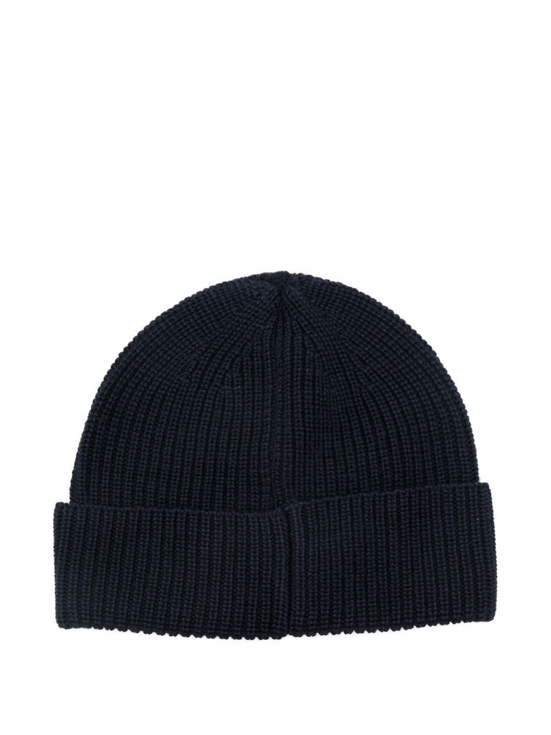 Paul & Shark ribbed beanie outlook