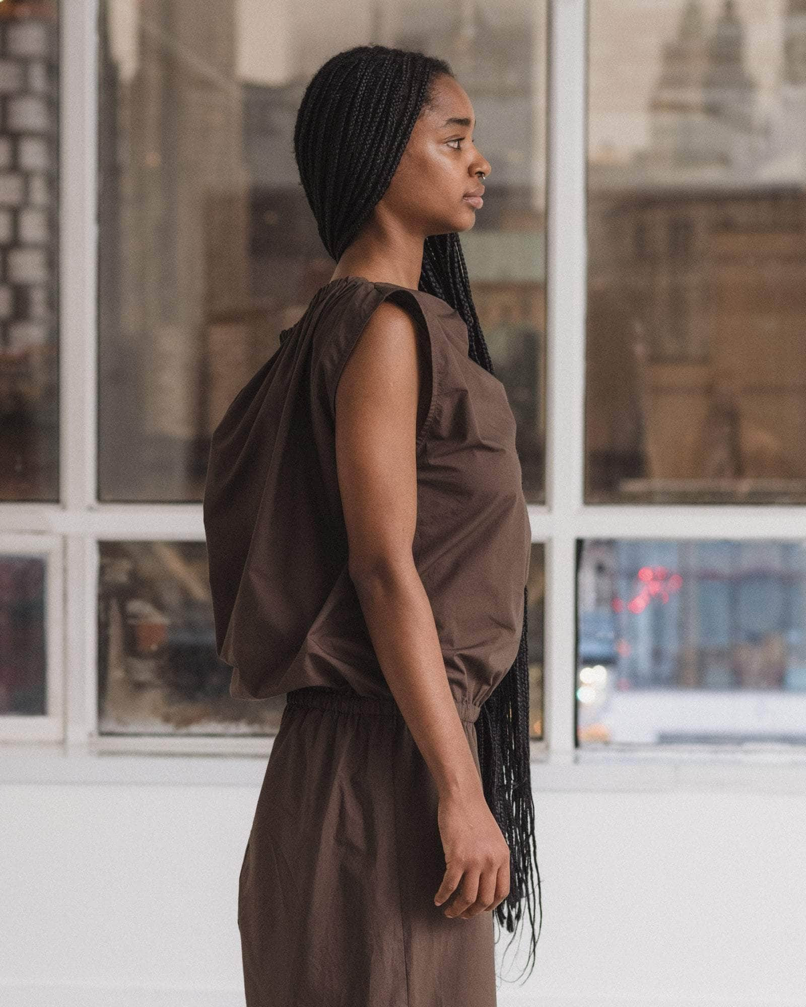 Tin Jumpsuit - Organic Cotton Poplin - 4