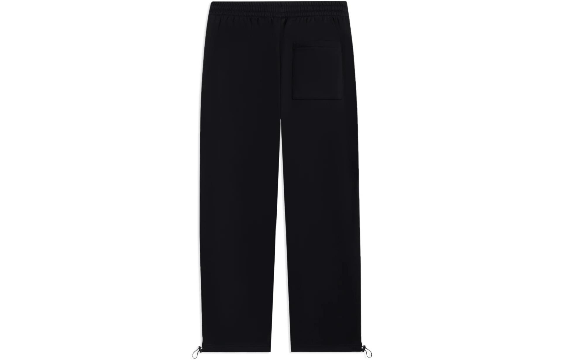 Li-Ning BadFive Logo Sweatpants 'Black' AKLSB91-4 - 2