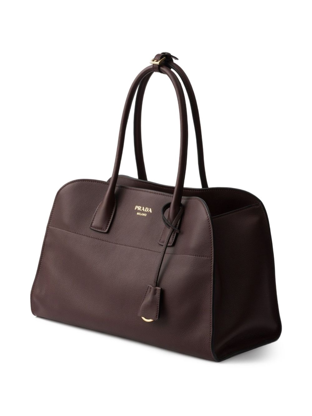 large leather tote bag - 3