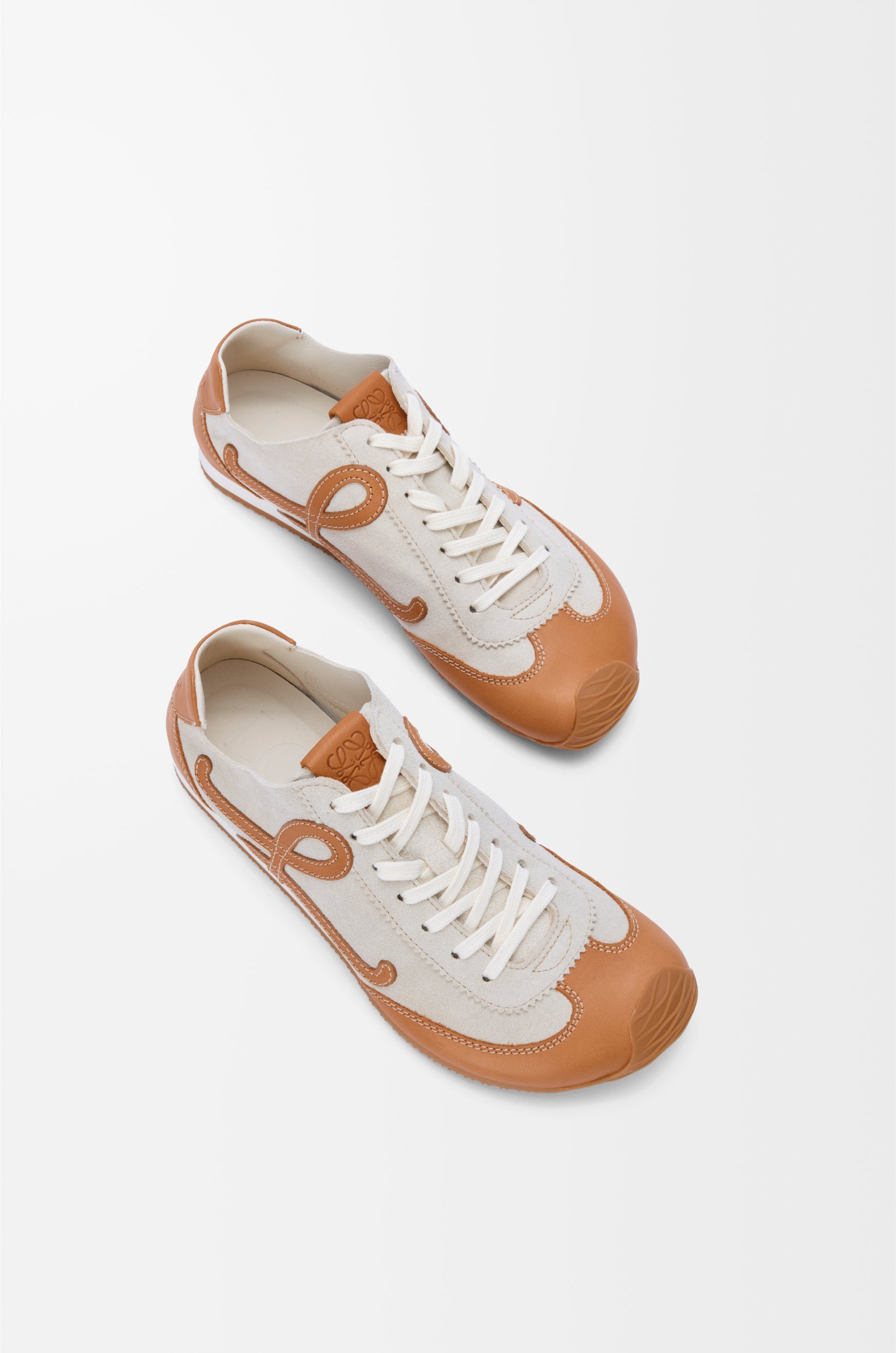 Ballet Runner 2.0 unlined in deerskin and vegetable-tanned calfskin - 3
