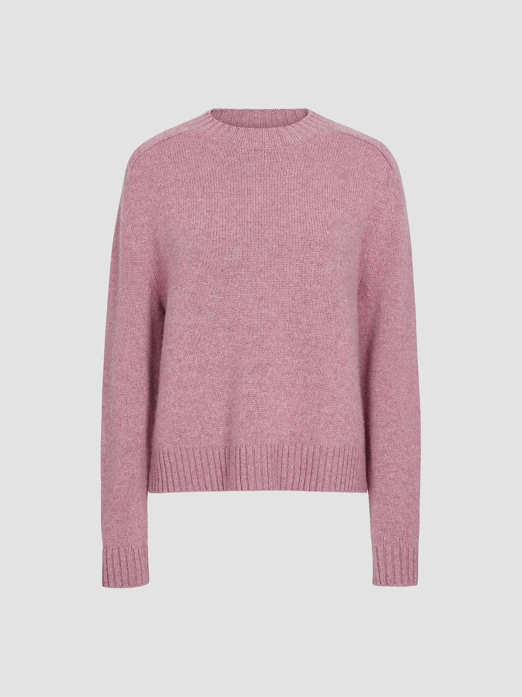 Women's New Jill Cashmere Sweater - Plum - 1