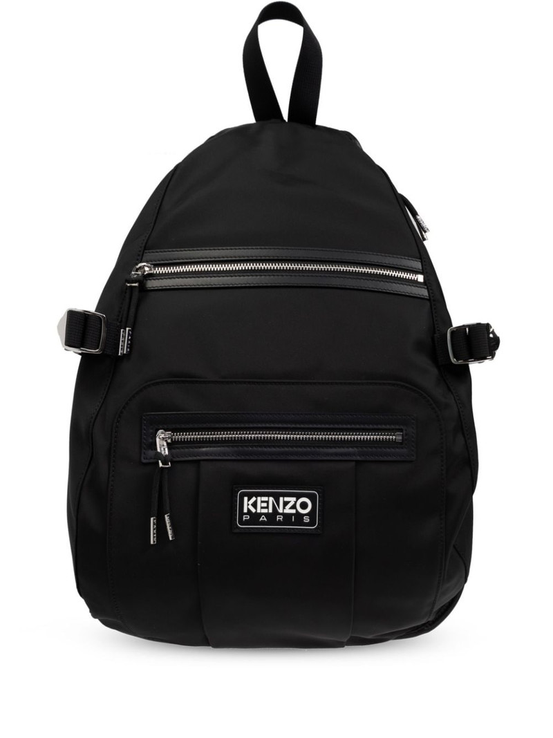 logo-patch backpack 1