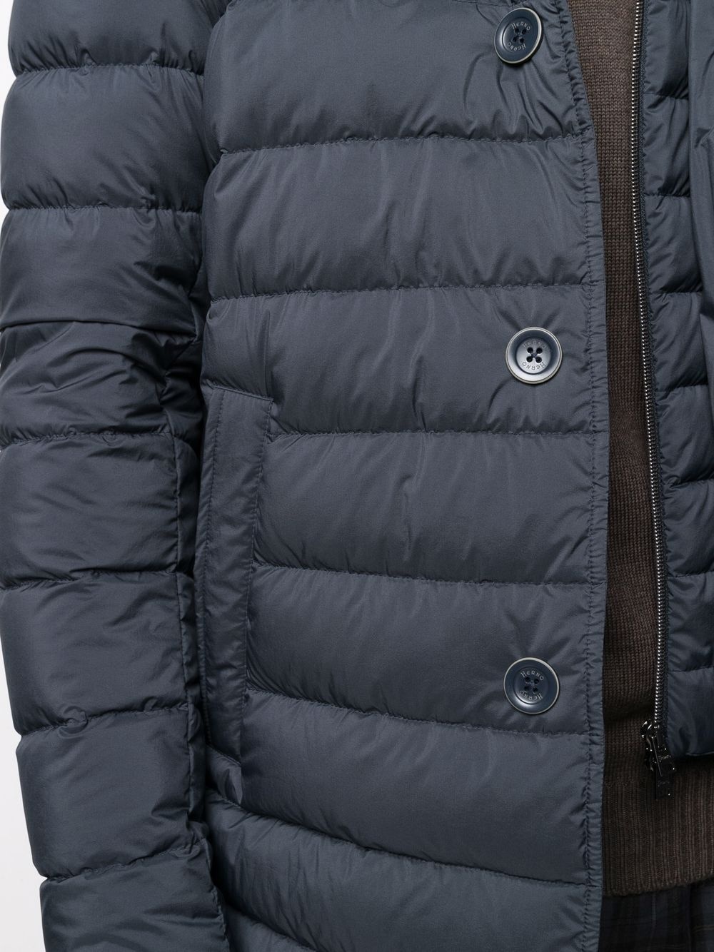 gilet insert padded coat - 5