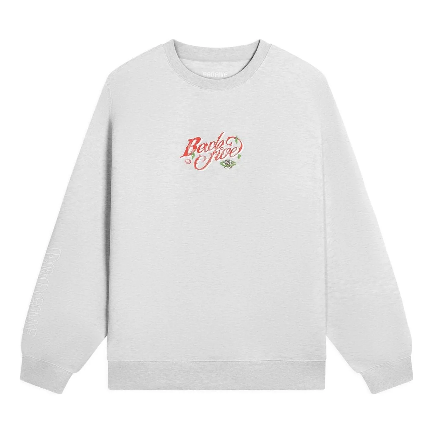 Li-Ning BadFive Graphic Sweatshirt 'Grey' AWDS653-8 - 1
