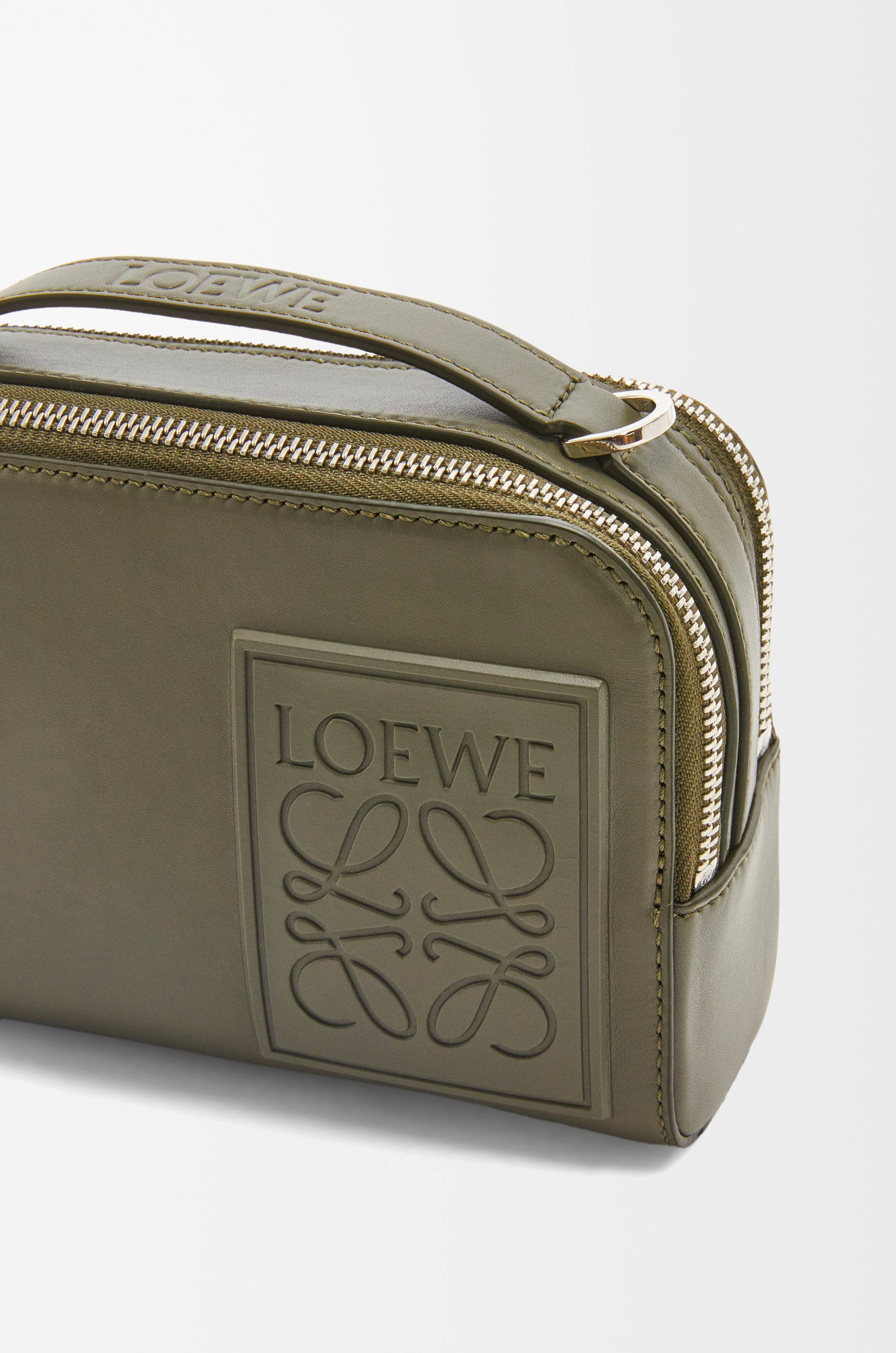 Mini crossbody camera bag in satin calfskin - 7