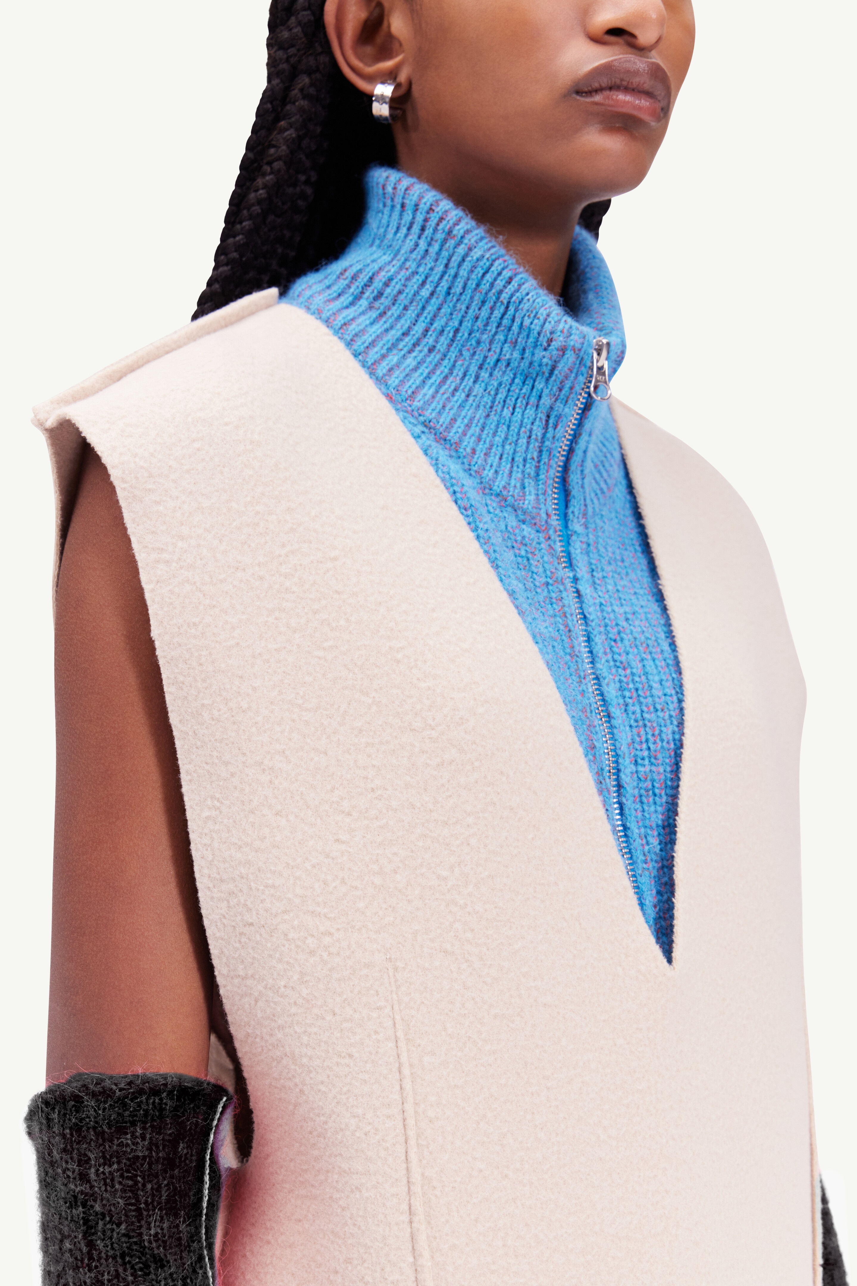 Wool sleeveless dress - 6