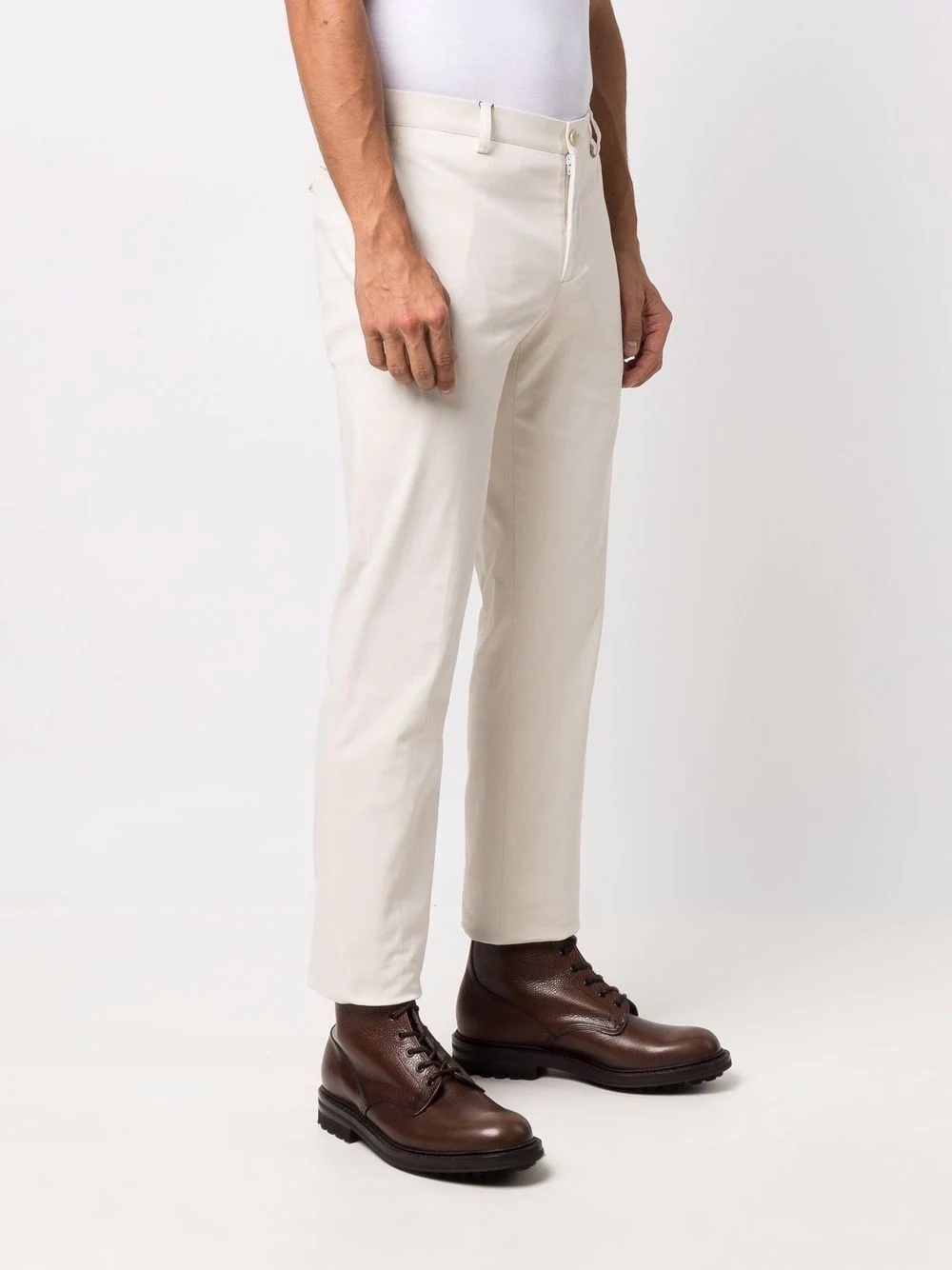 straight-leg tailored trousers - 3