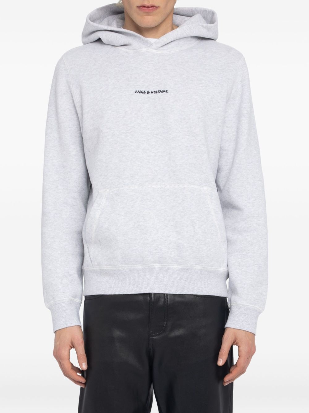 Sanchi photo-patch hoodie - 3