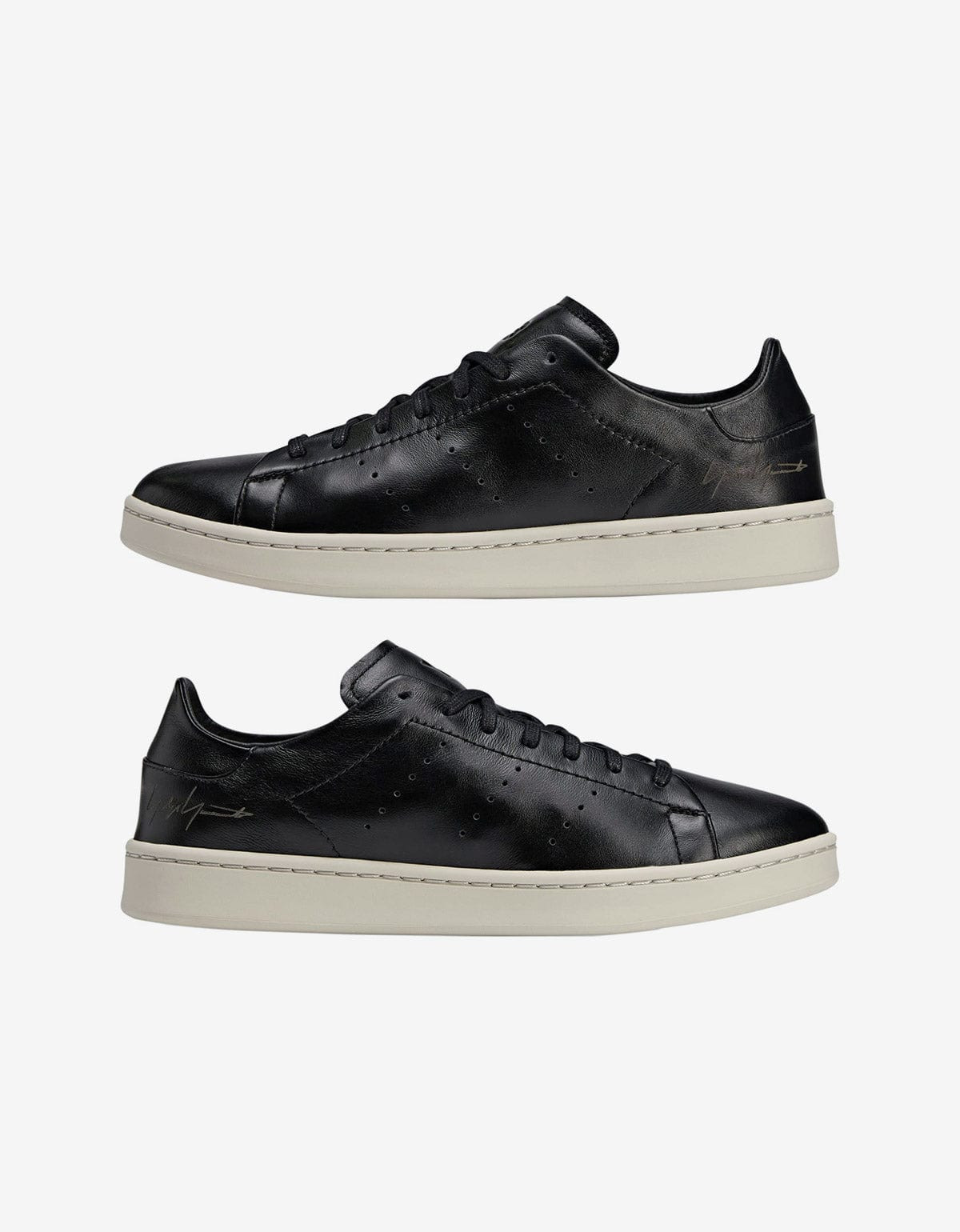 Y-3 Black Stan Smith Trainers - 7