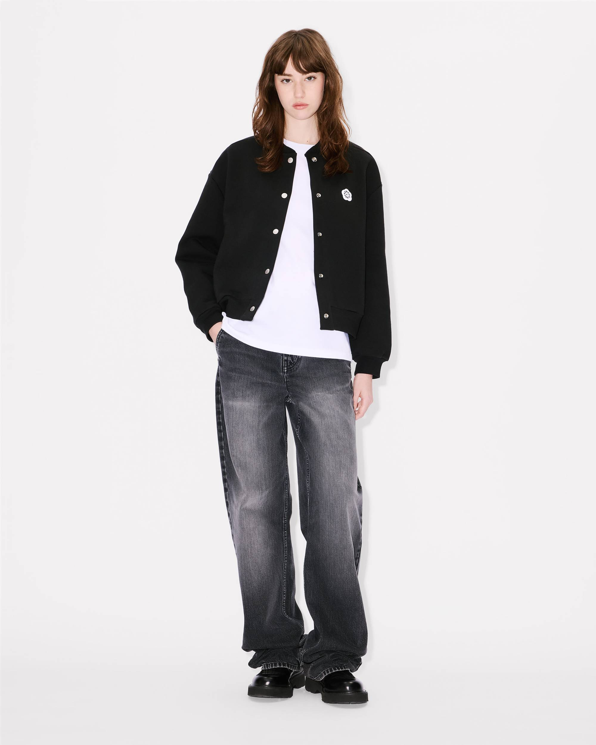 'Boke Flower 2.0' embroidered cocoon blouson - 3
