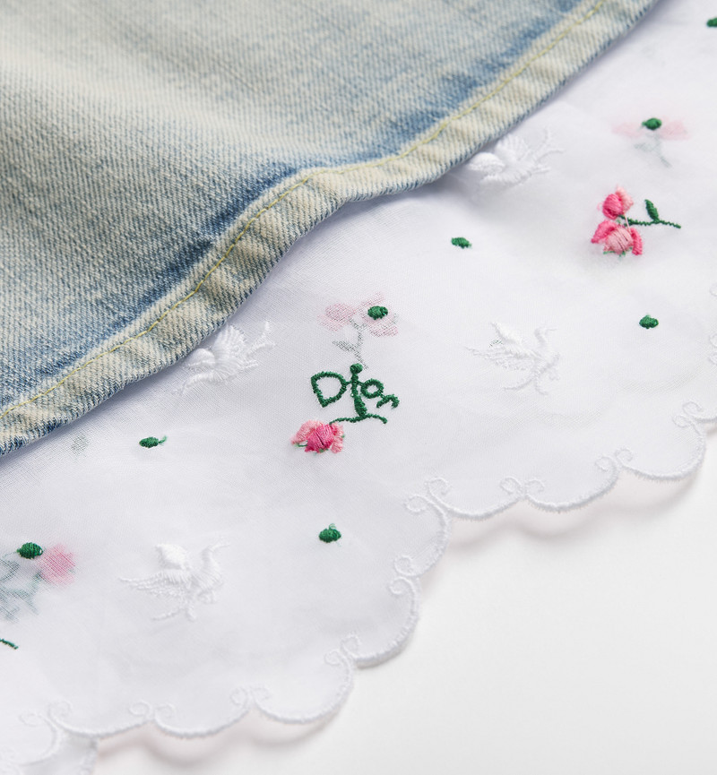 Dioramour Flared Embroidered Skirt 3