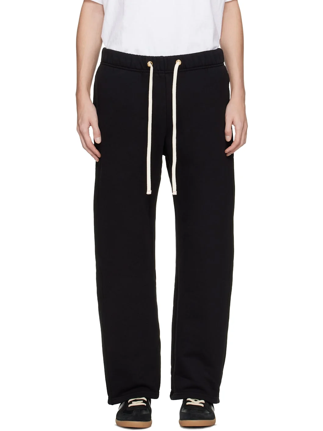 Black Heavyweight Classic Sweatpants - 1