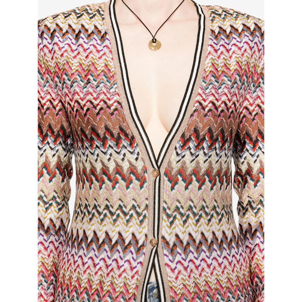 Missoni Pink Knitwear - Cardi-Coats Women - 3