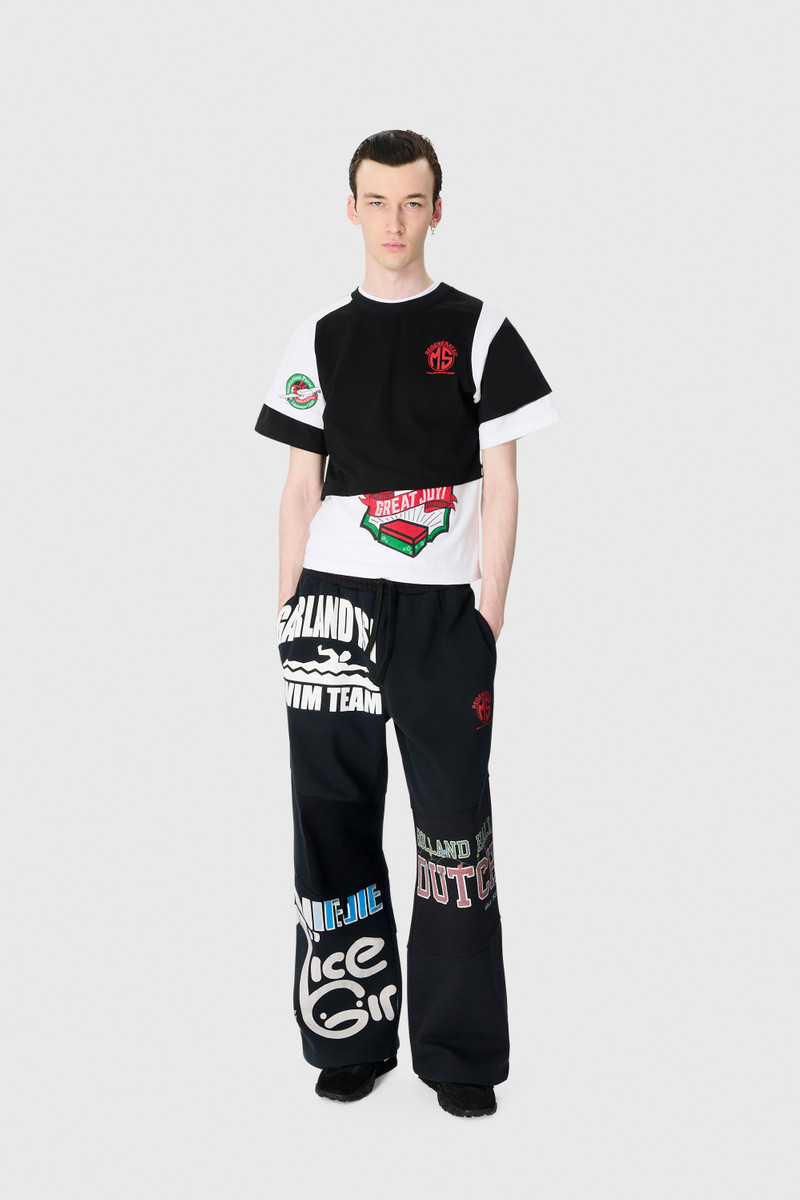 Regenerated Graphic Jersey Sweatpants 1