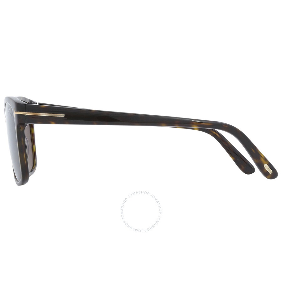 Tom Ford Giulio Polarized Smoke Square Men's Sunglasses FT0698 52D 59 - 3
