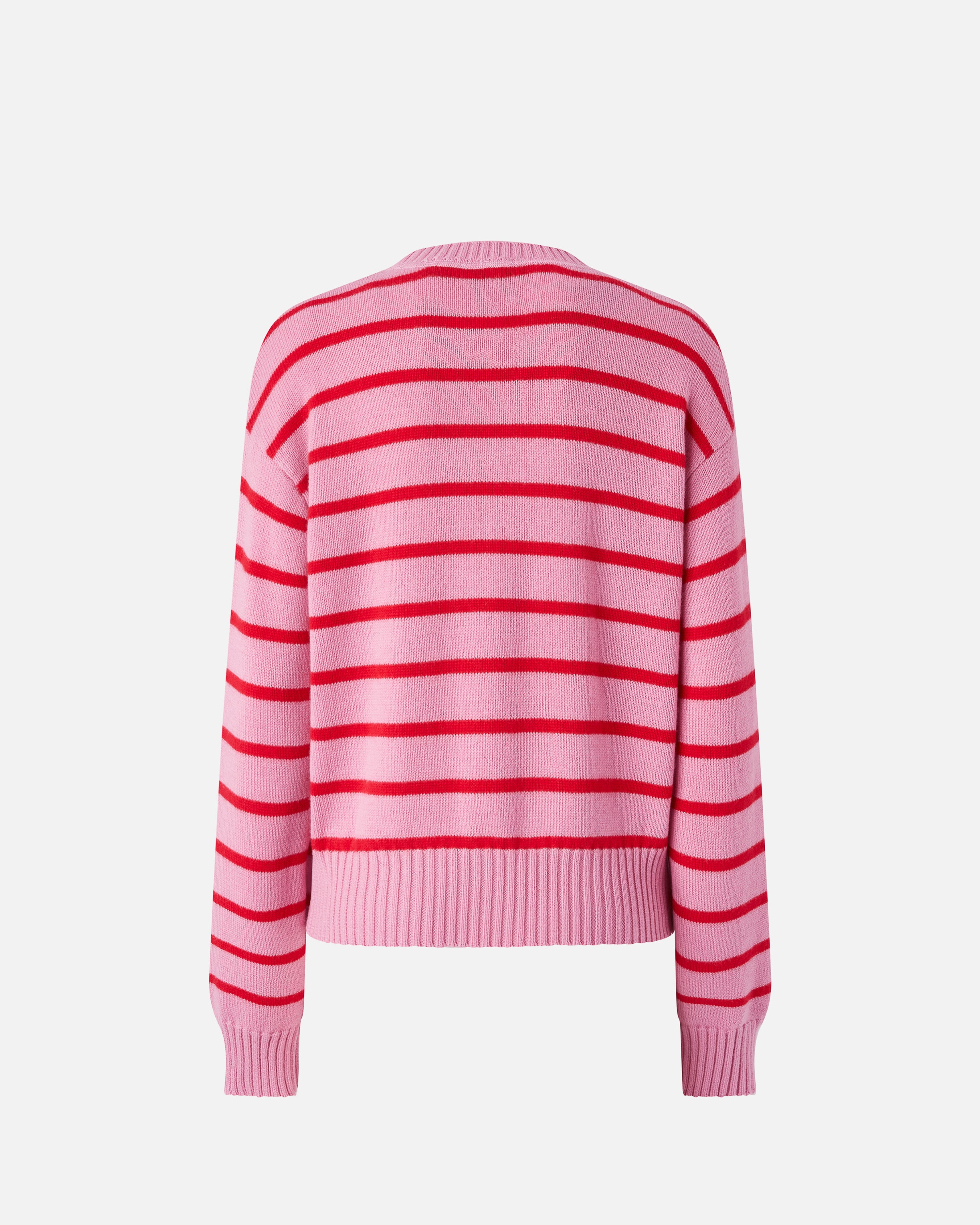 STRIPED SWEATER WITH LOGO - 6
