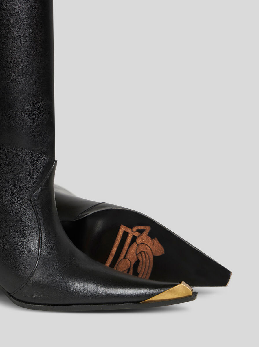 LEATHER BOOTS - 4