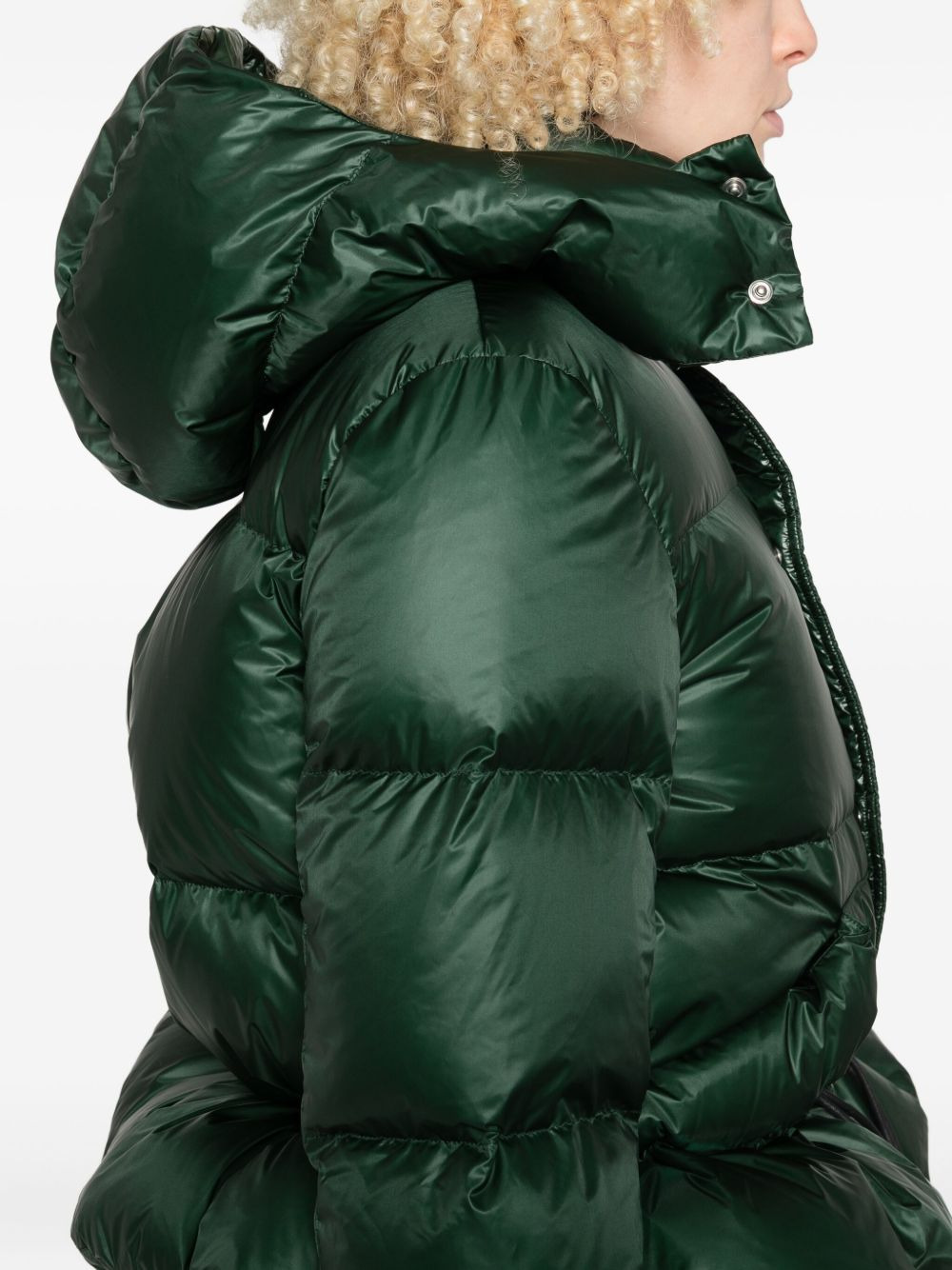 hooded quilted puffer jacket - 5
