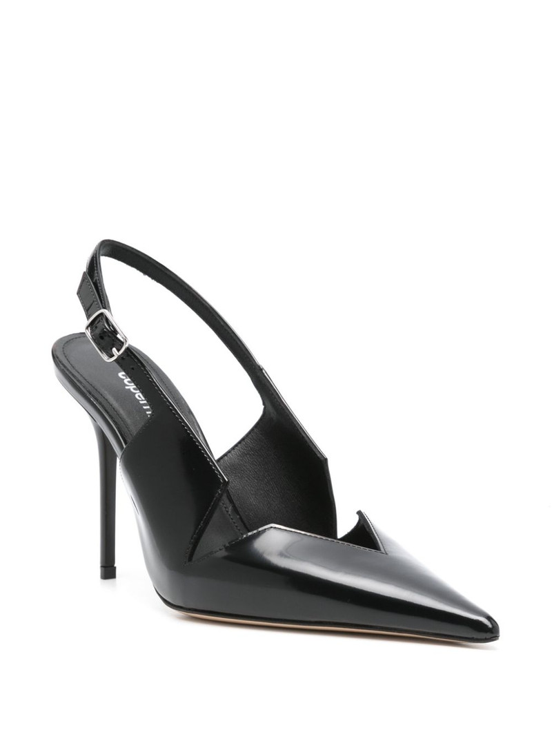 COPERNI 1100 Gloss slingback pumps outlook
