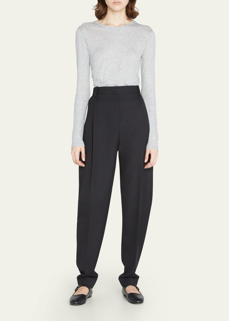 Vince Essential Long-Sleeve Crewneck Tee outlook