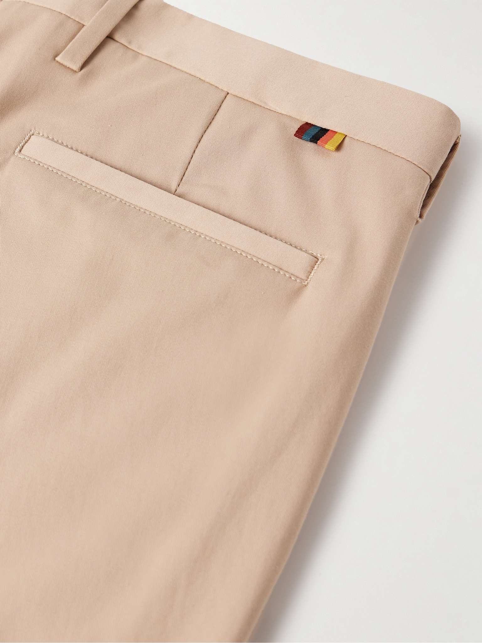 Slim-Fit Cotton-Blend Twill Trousers - 5