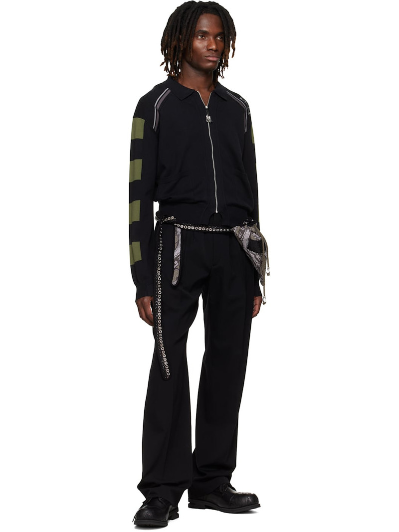 Kiko Kostadinov Black Csomor Trousers outlook