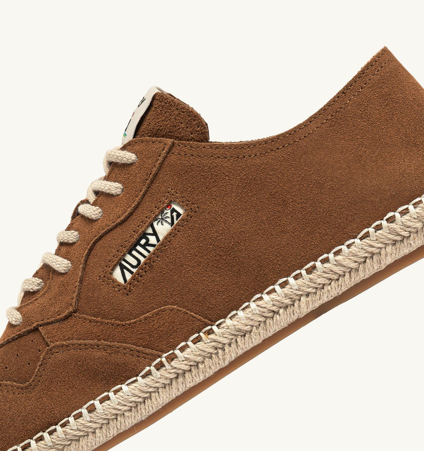 SANDY ESPADRILLES IN EARTH SUEDE - 6