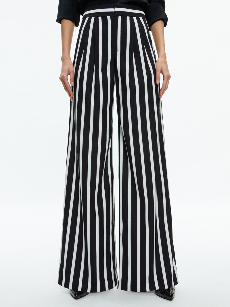 POMPEY HIGH WAISTED PLEATED PANTS 2