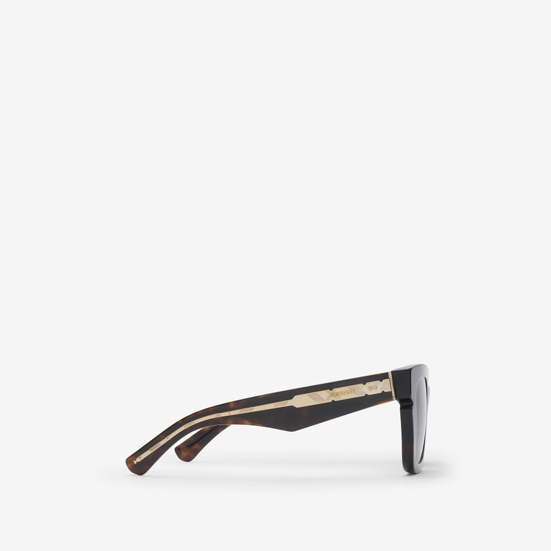 Inlaid Check Square Sunglasses 4
