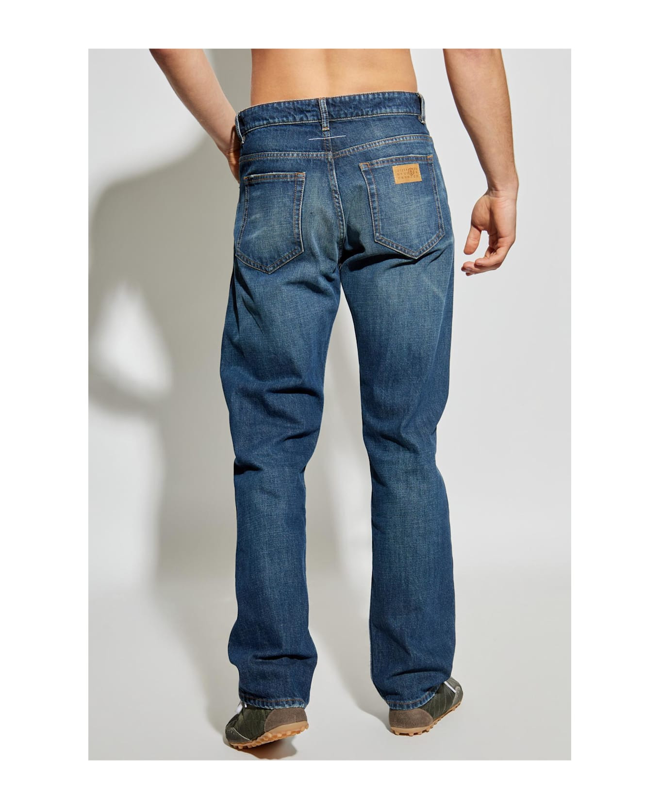 Mm6 Maison Margiela Jeans With Tapered Legs - 4