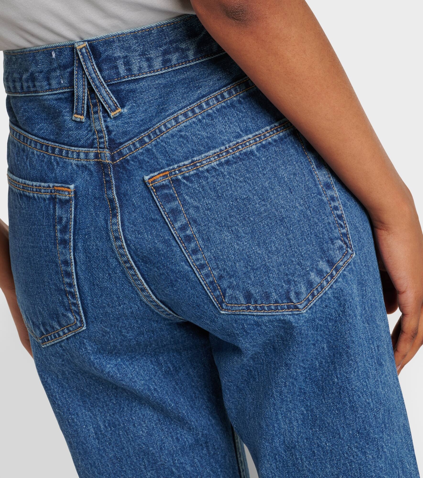 Virginia Slim high-rise straight jeans - 6