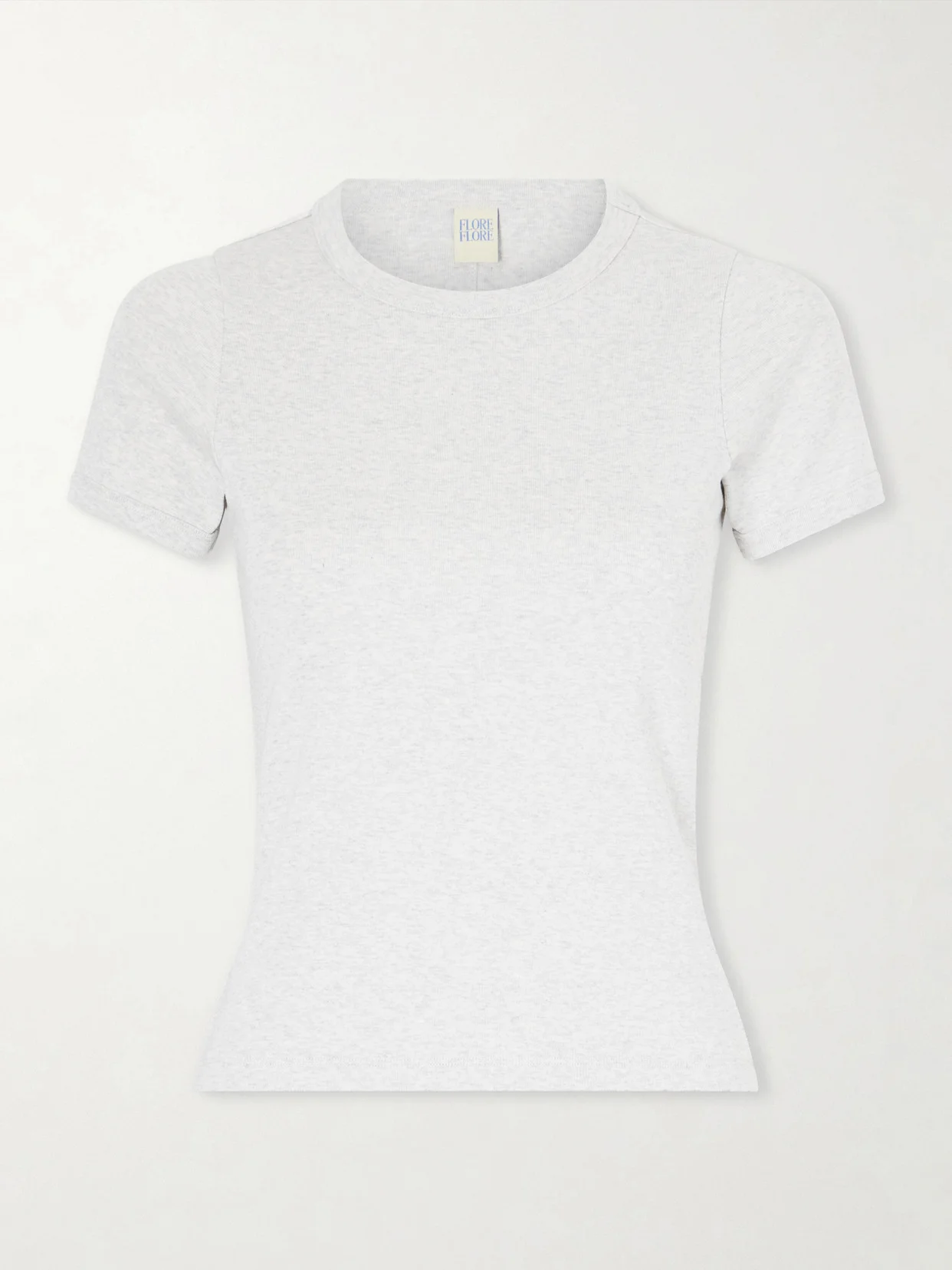 Car Ribbed Organic Cotton-jersey T-shirt - 1