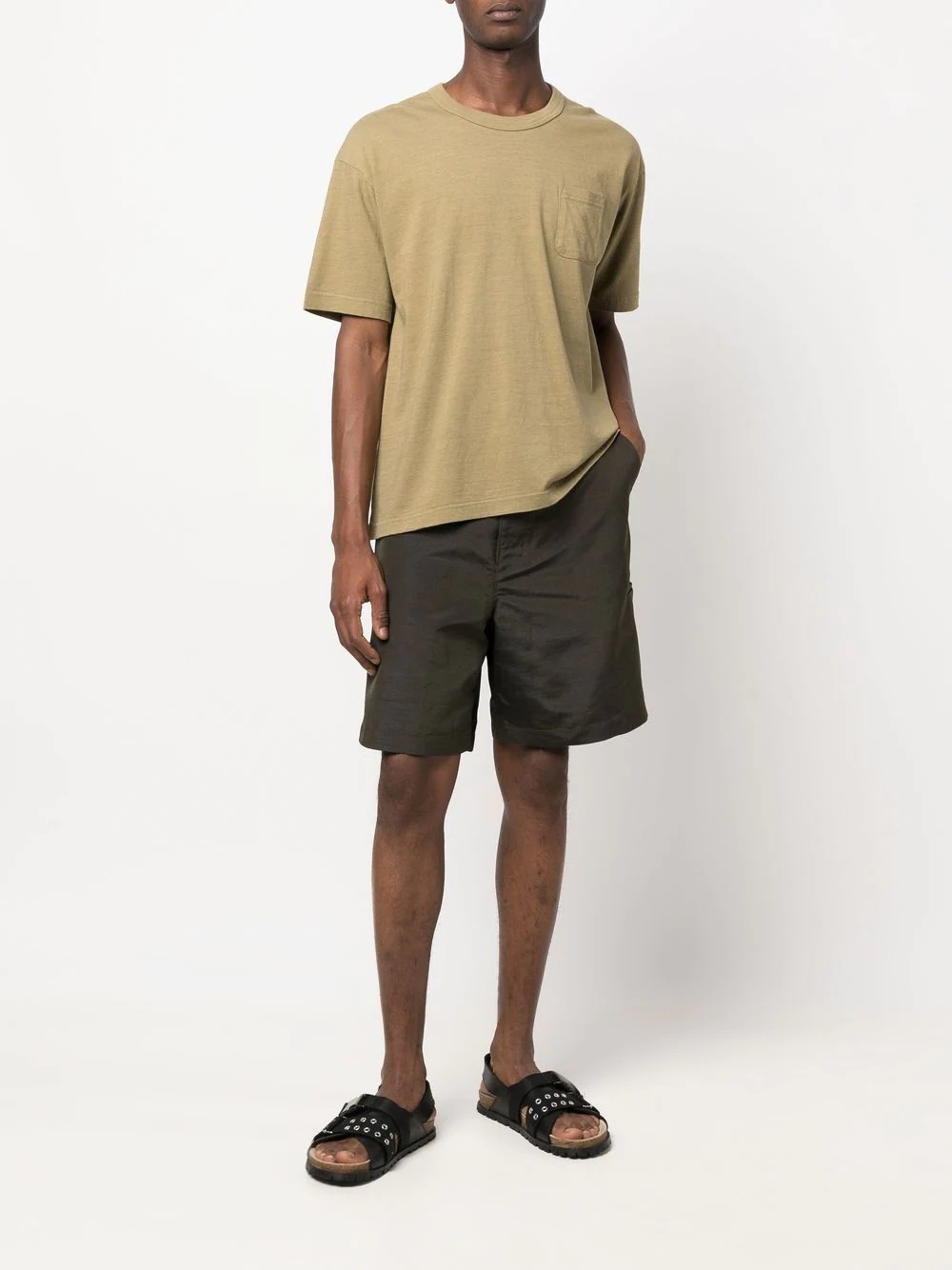 straight-leg bermuda shorts - 2