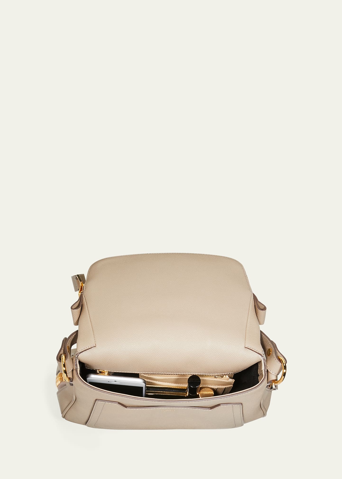 Jennifer Medium Grained Leather Shoulder Bag - 5