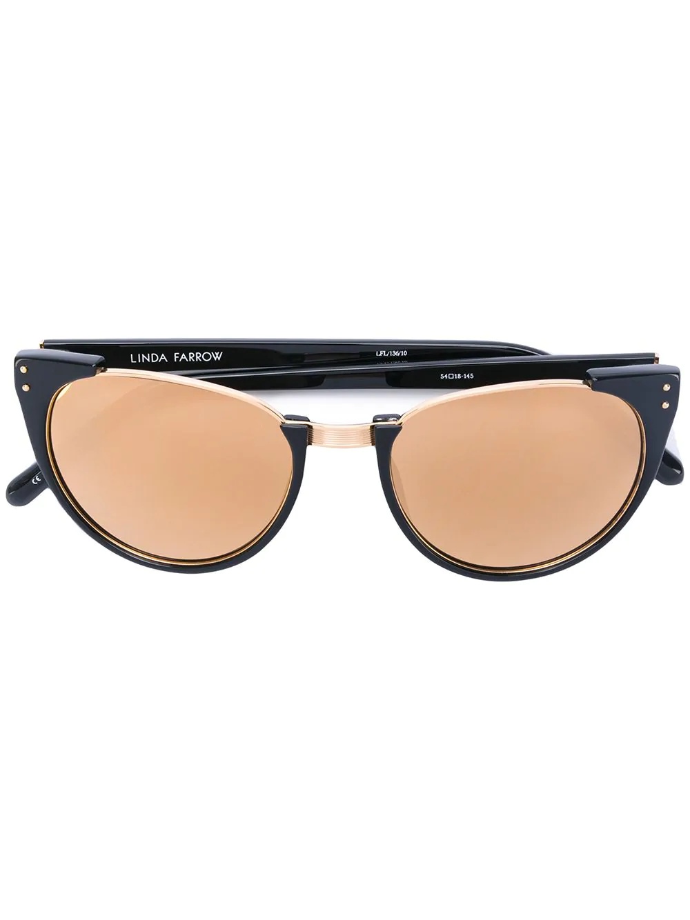 cut out frame sunglasses - 1