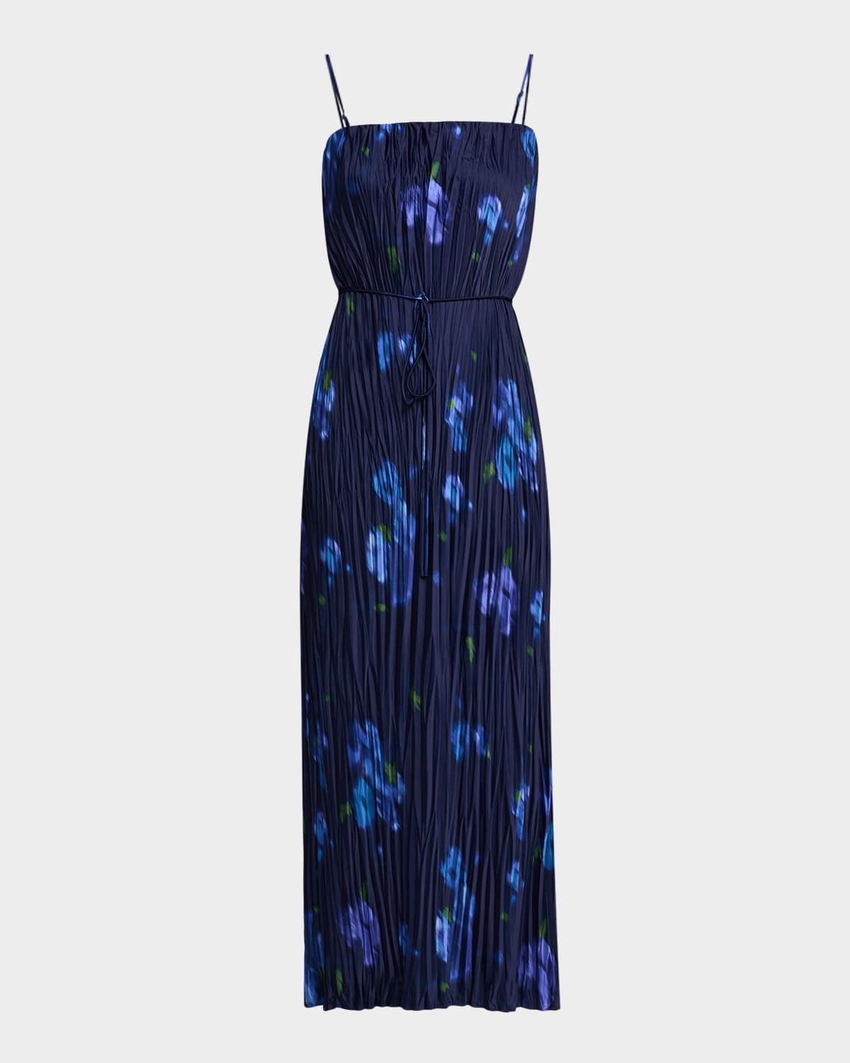 Blurred Poppy Column Dress - 1