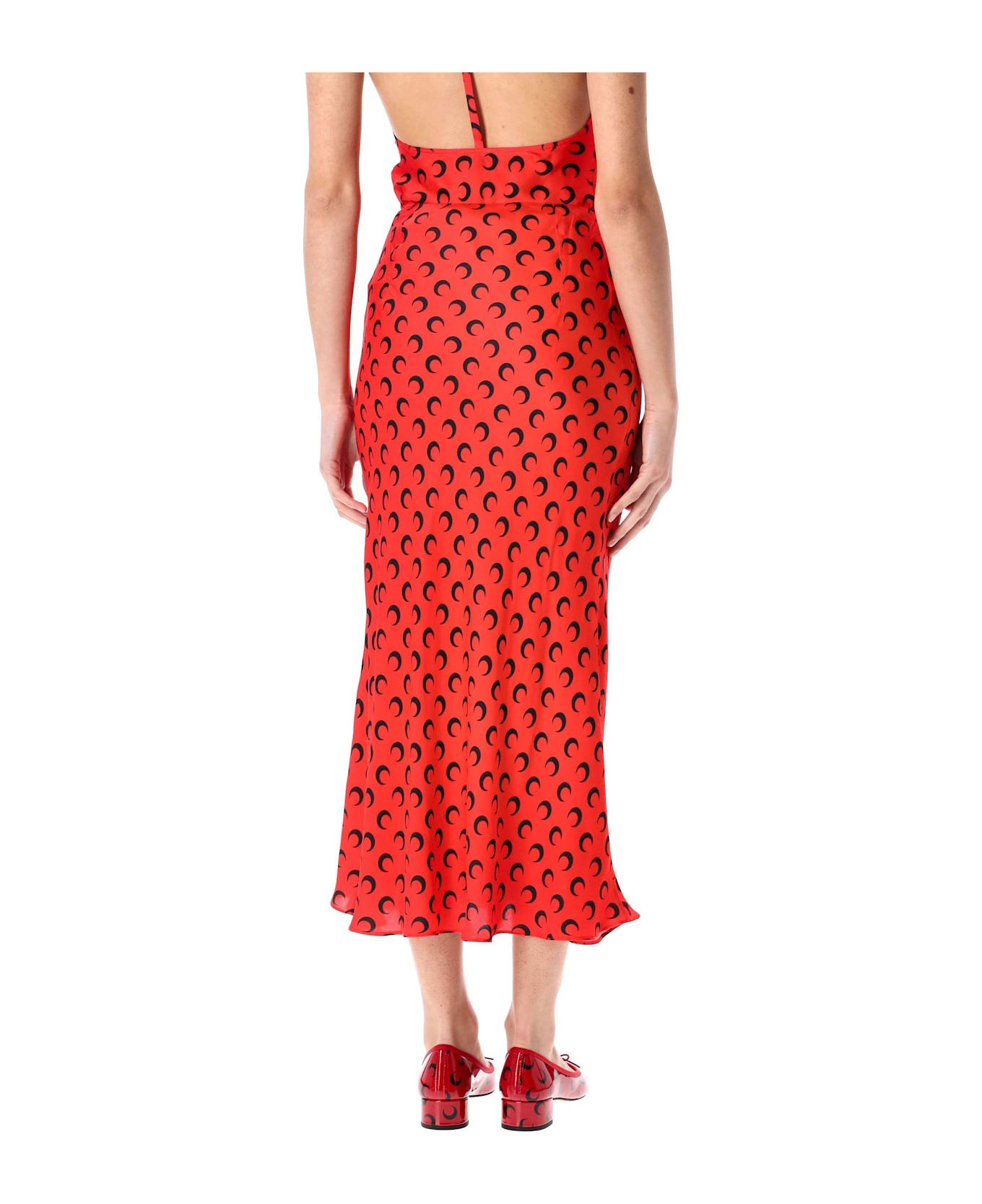 Moon Satin Midi Skirt - 2