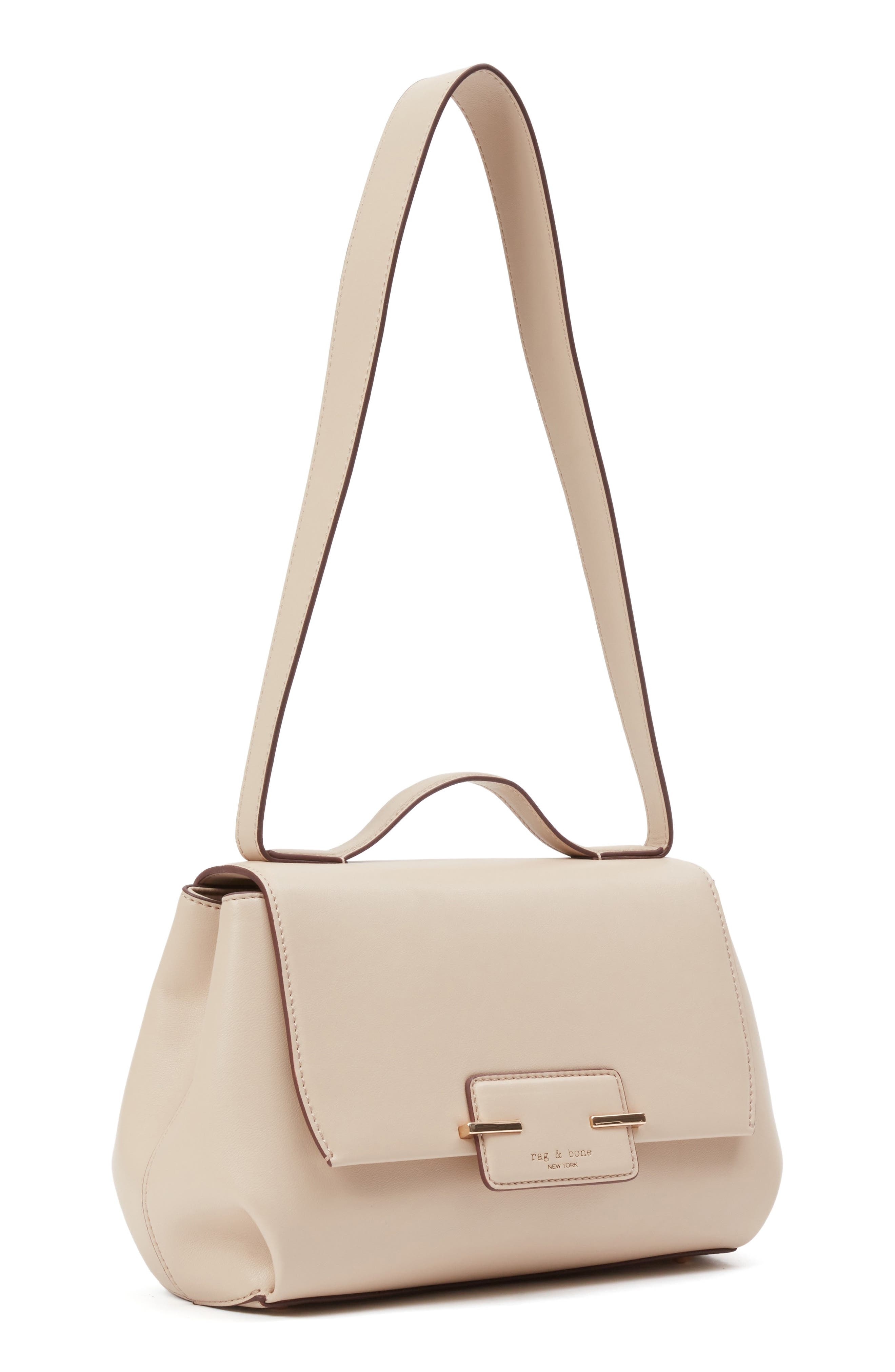 rag & bone Realm Leather Top Handle Bag in Greige at Nordstrom - 2