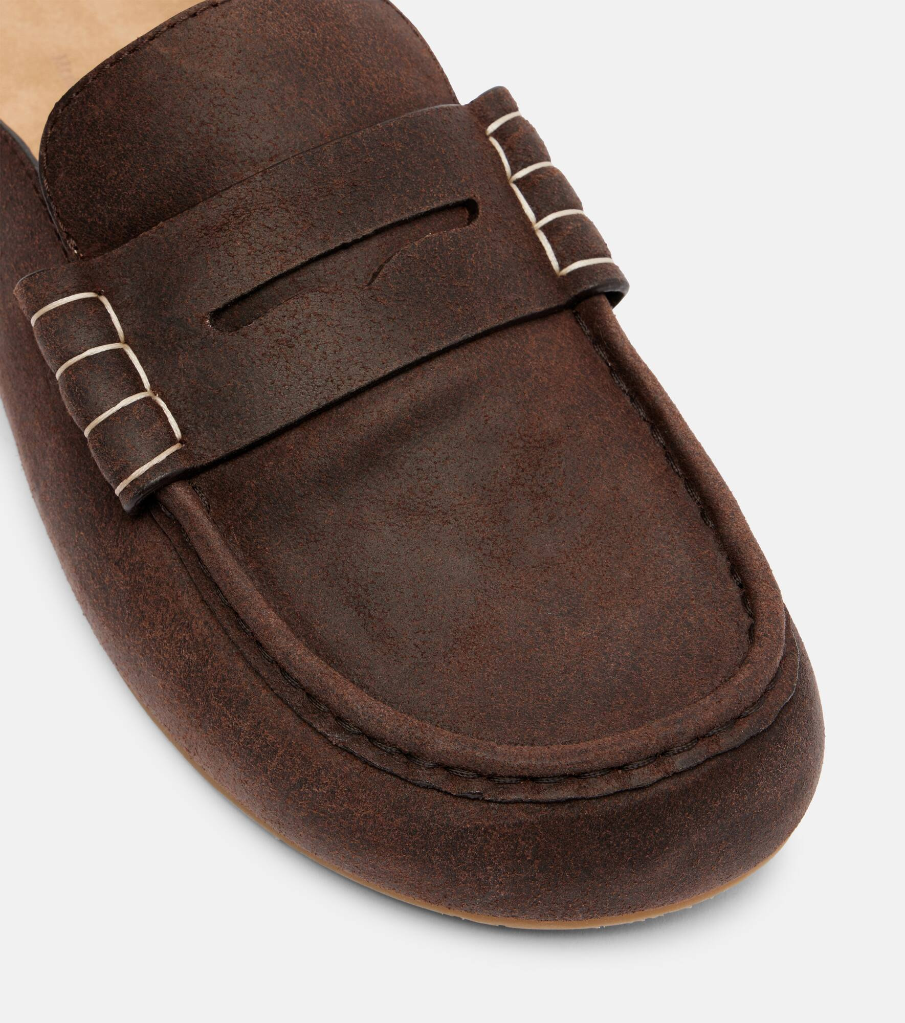 Suede mules - 5
