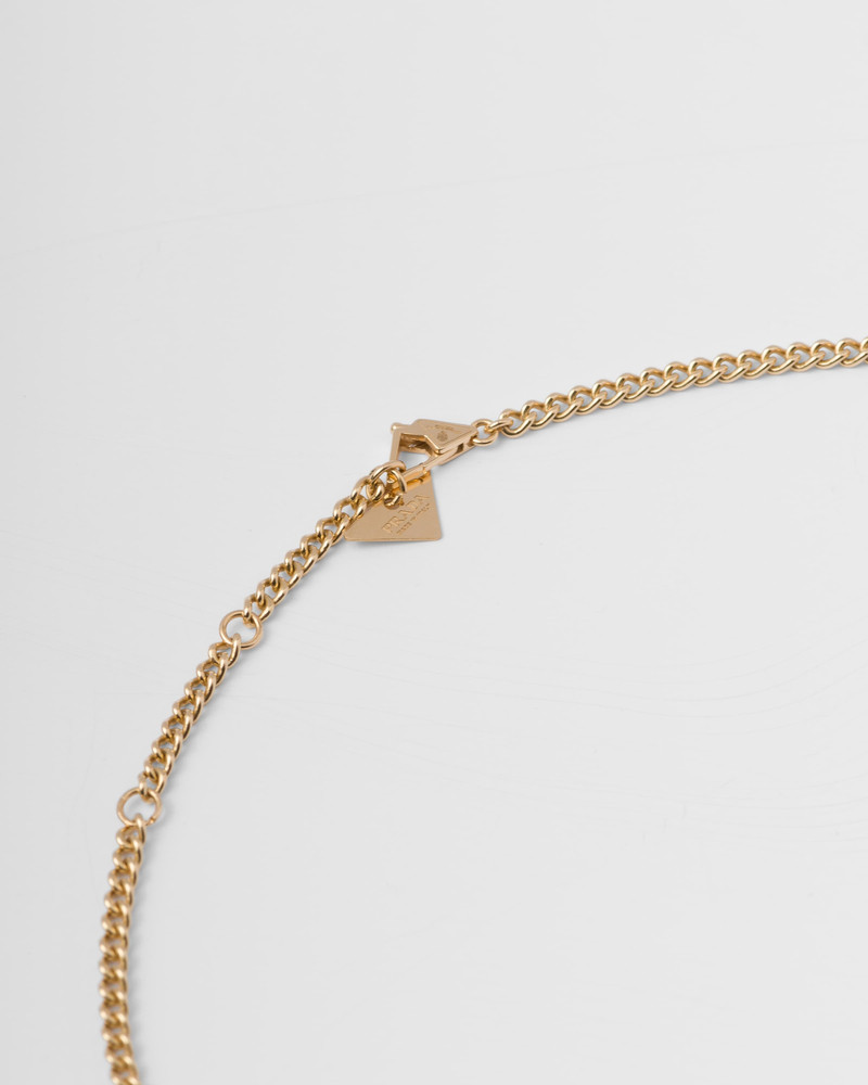 Eternal Gold pendant necklace in yellow gold with diamonds 4