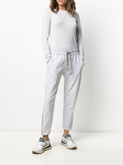 Brunello Cucinelli classic track pants outlook