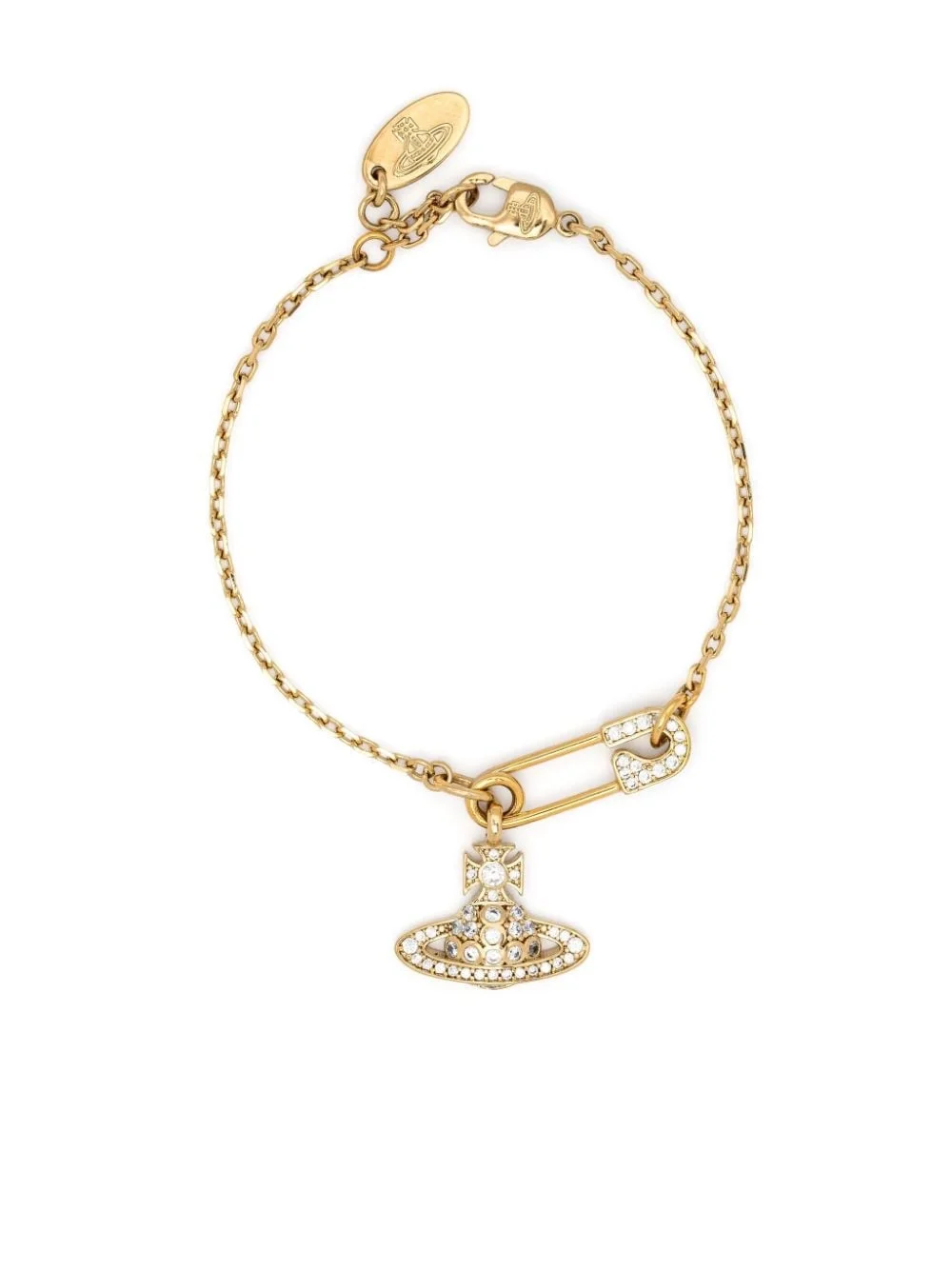 Lucrece Orb-plaque bracelet - 1