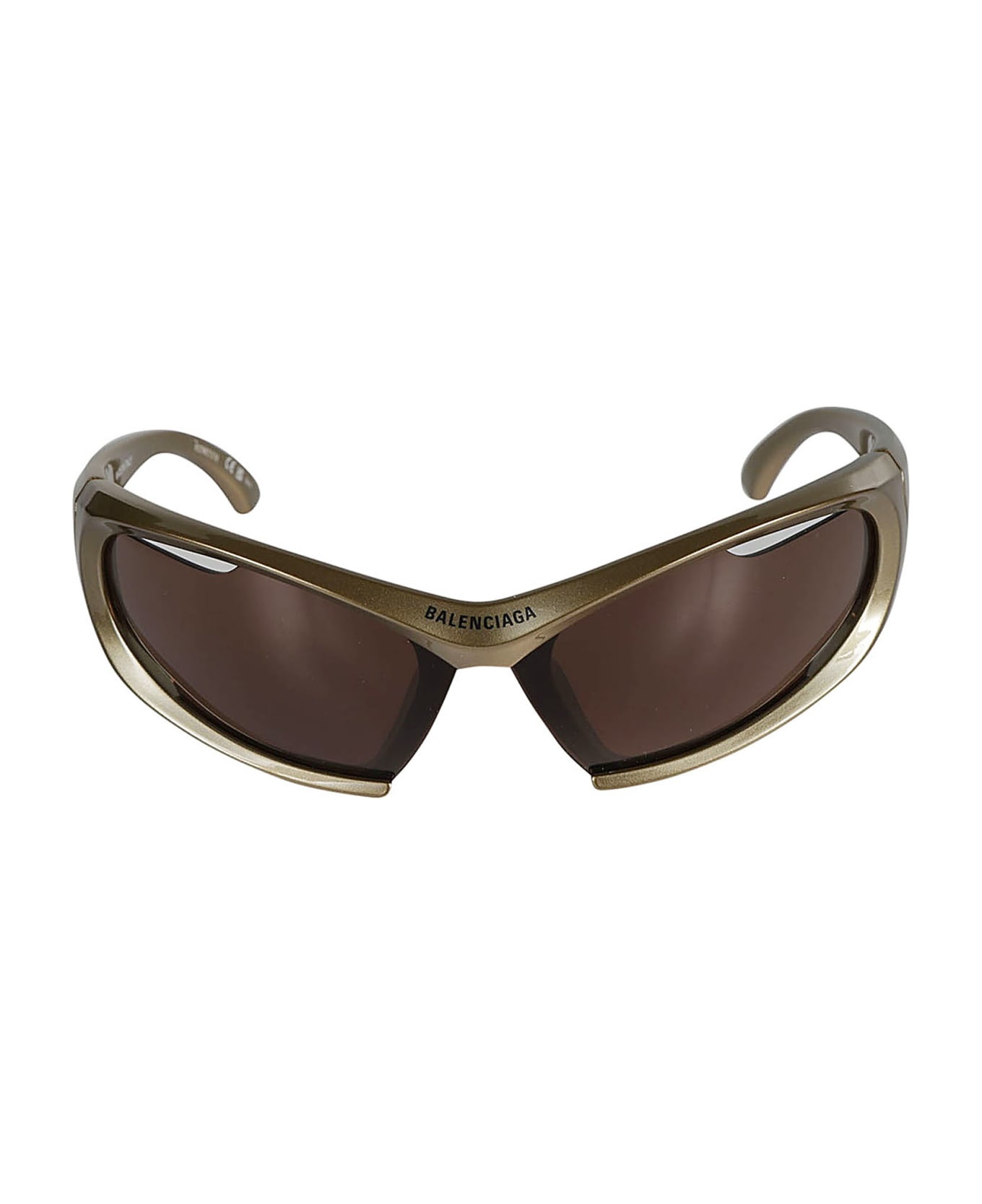 Logo Detail Biker Sunglasses - 1