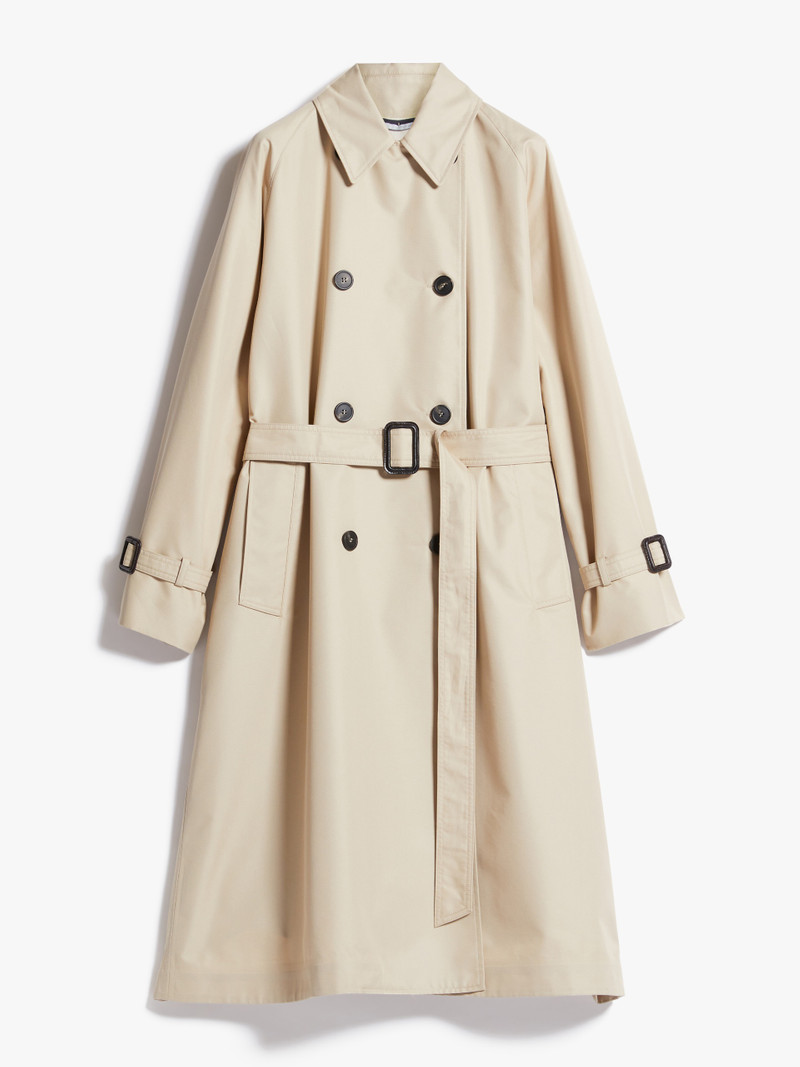 CANASTA Reversible, water-resistant cotton trench coat 1