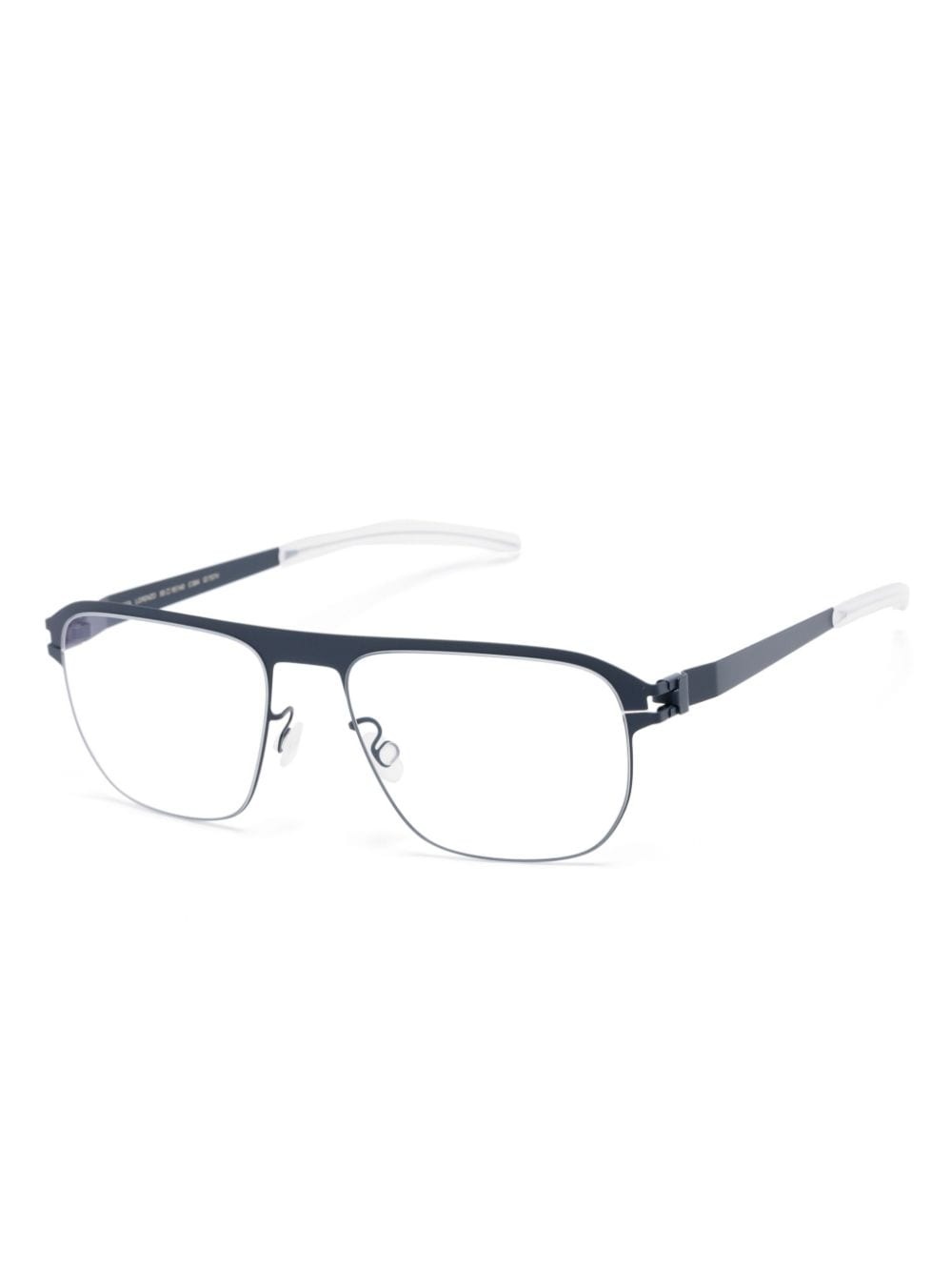 Lorenzo square-frame glasses - 2