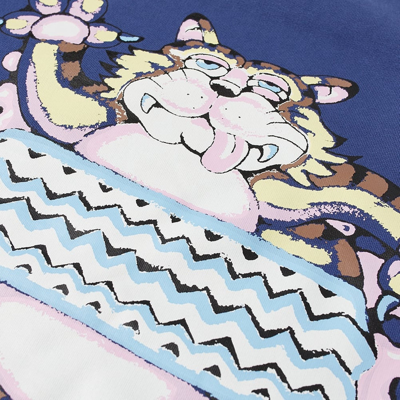 BRAIN DEAD Brain Dead Relaxed Cat Crew Sweat outlook