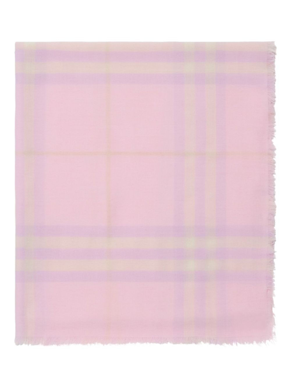 check wool scarf - 2